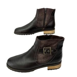 Timberland Earthkeepers Boots Womens 8.5 Brown Bethel Buckle 8329A Ankle Booties